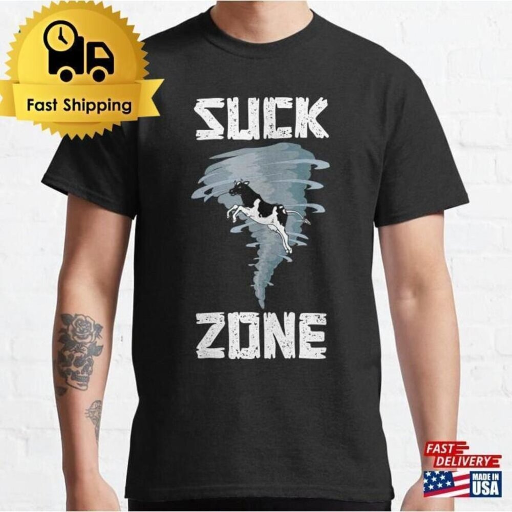Suck Zone Twister Movie Quote Classic Retro Humor Graphic Top T-Shirt